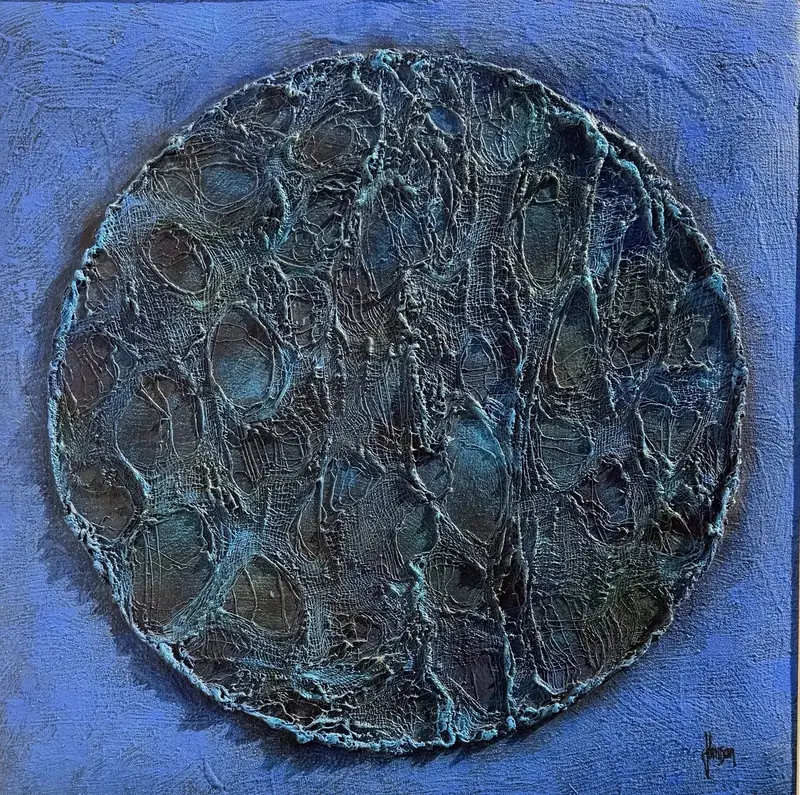 Super Blue Circle Earth, Vorderseite